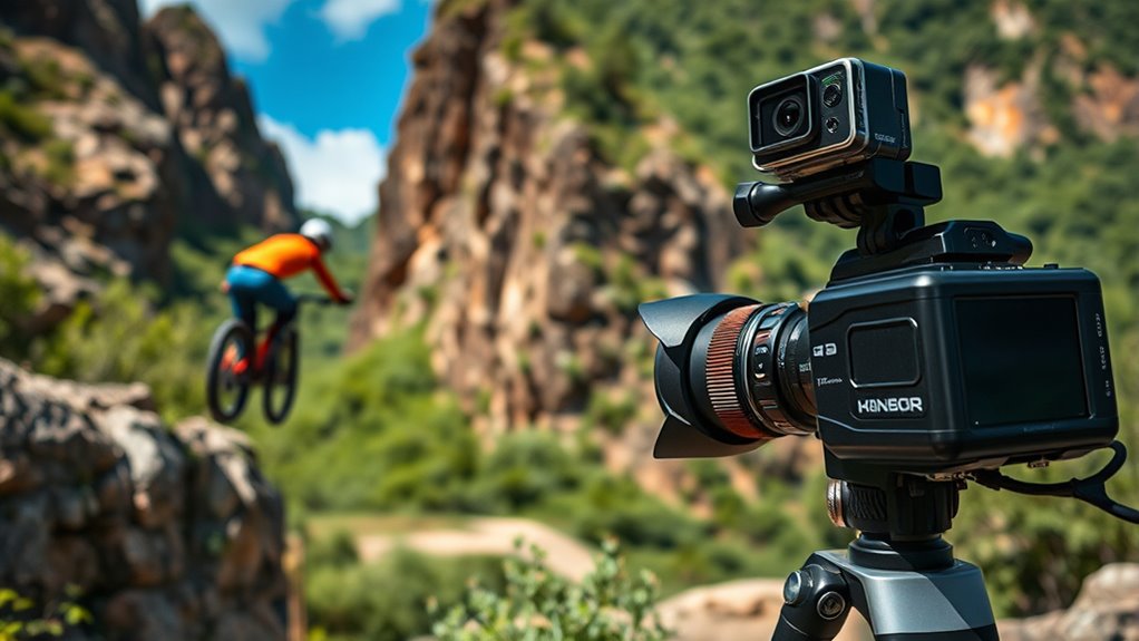 action cameras excel outdoors