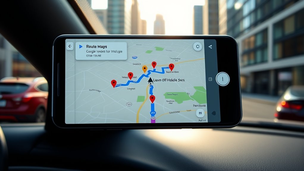 add stops for optimized routes