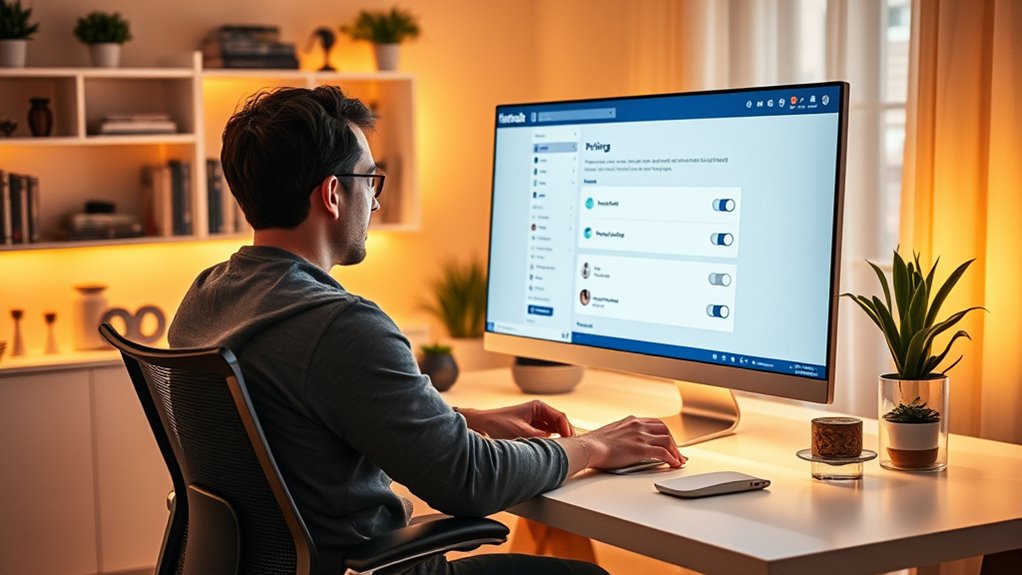 adjust privacy settings regularly