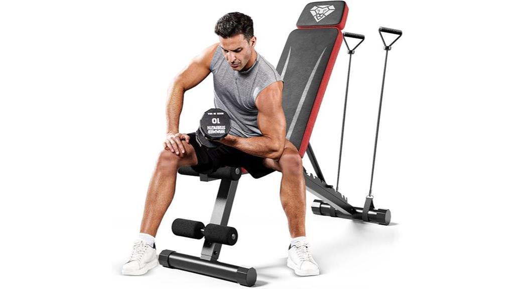 adjustable full body workout bench