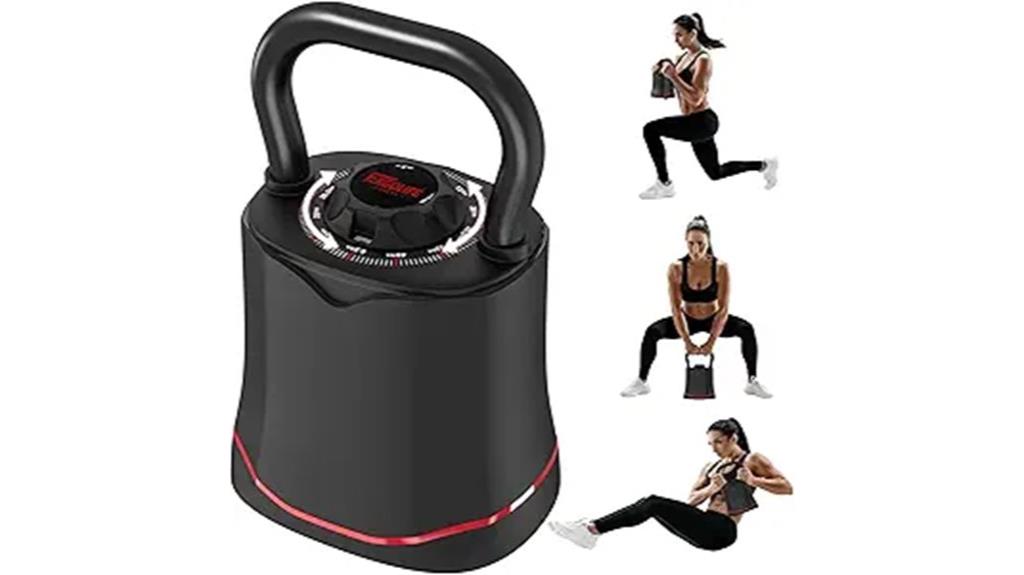 adjustable kettlebell 6 in 1