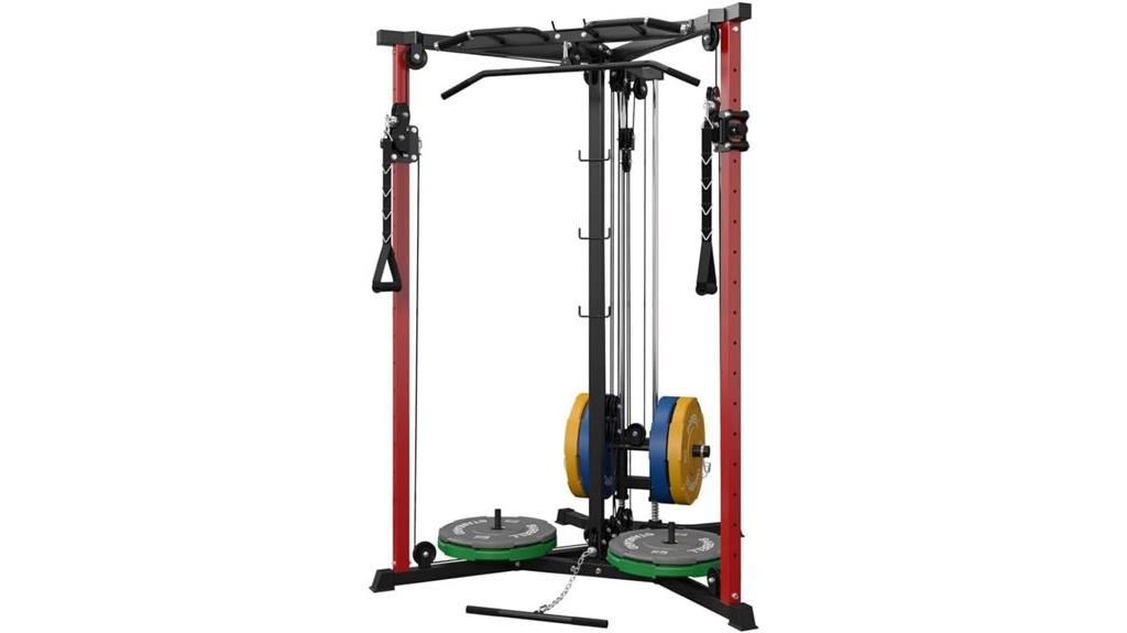 adjustable pulley crossover machine