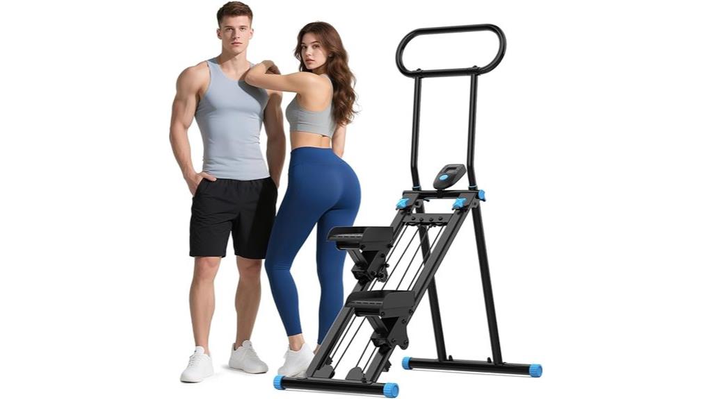 adjustable resistance stair stepper