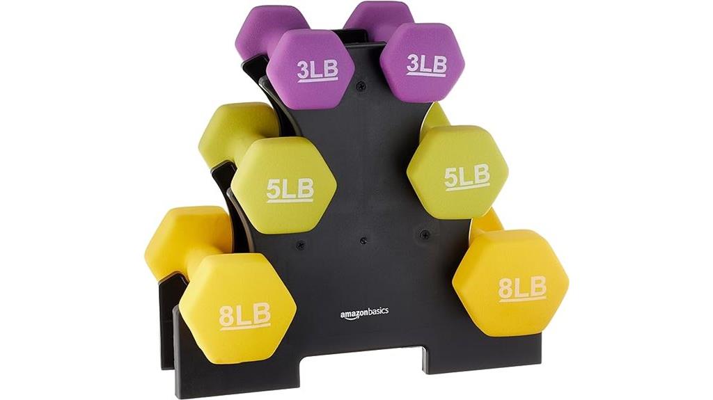 amazon neoprene dumbbell weights