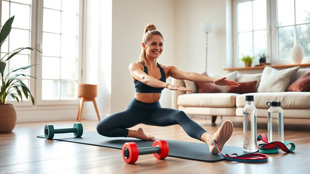 beginner home exercise plan