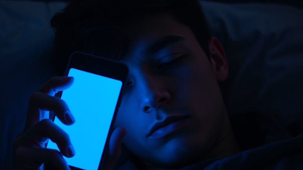 blue light disrupts sleep