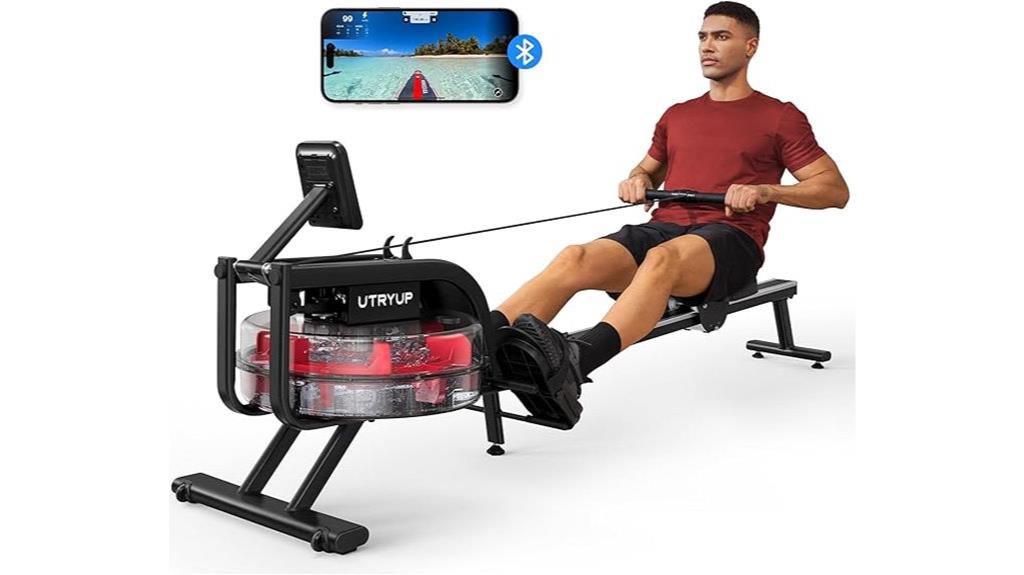 bluetooth enabled magnetic rower