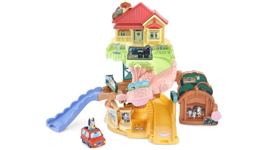 bluey road trip playset