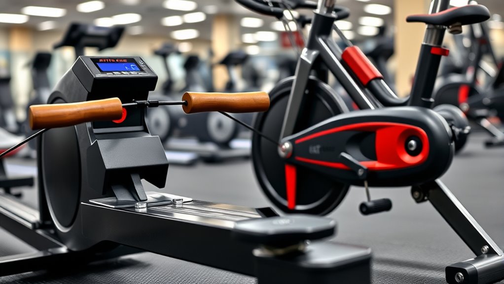 cardio comparison rowing vs bike