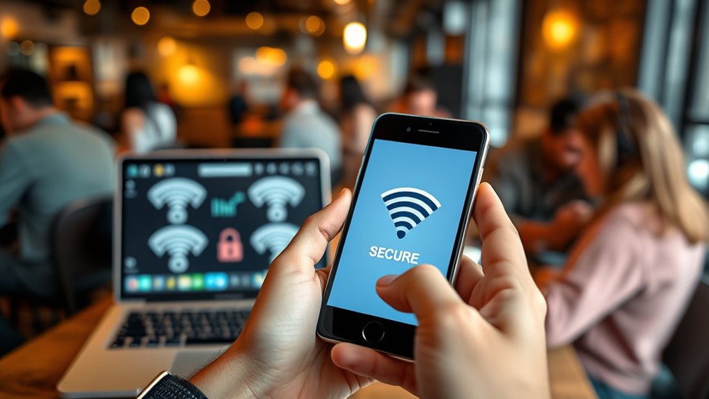 choose networks with encryption