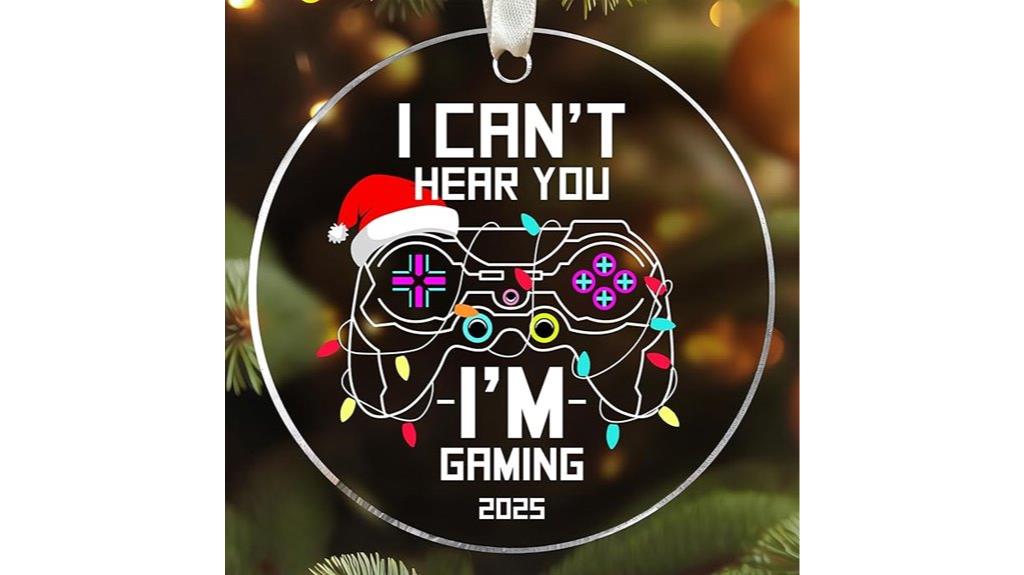 christmas gaming ornament collection