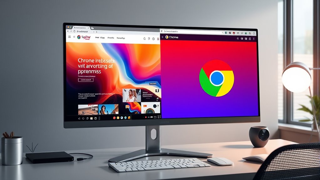 chrome specific web optimization