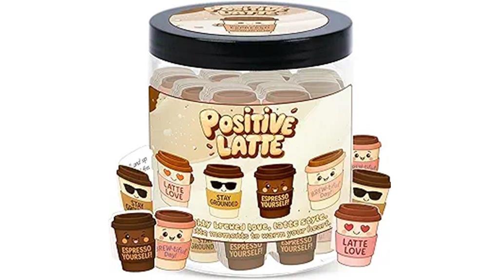 coffee affirmation jar