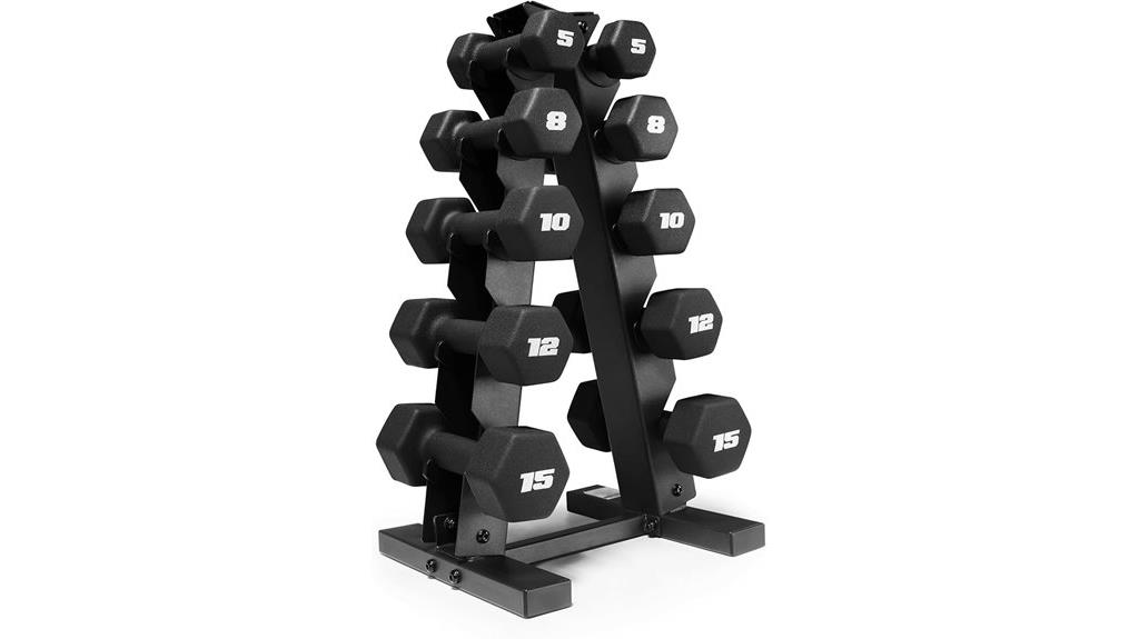 colorful neoprene dumbbell sets