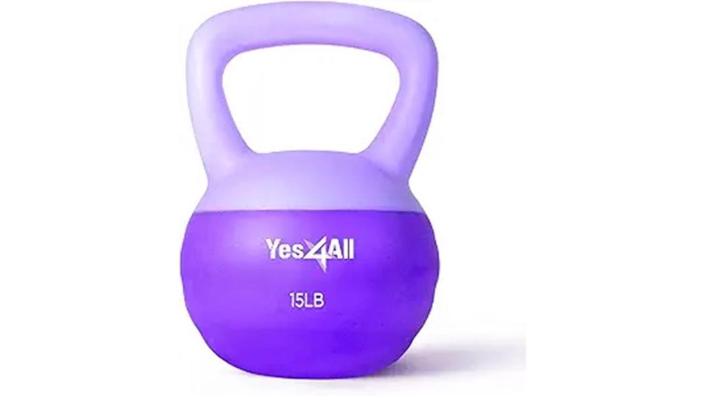 colorful soft kettlebells available