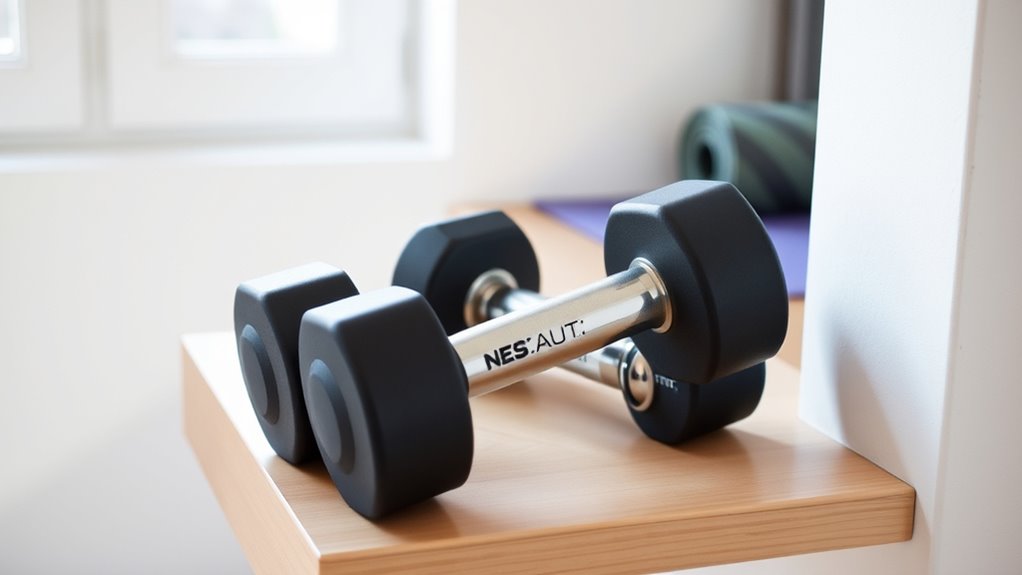compact dumbbell sets benefits
