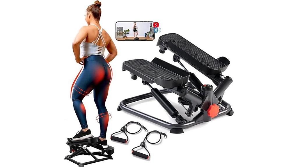 compact exercise with resistance