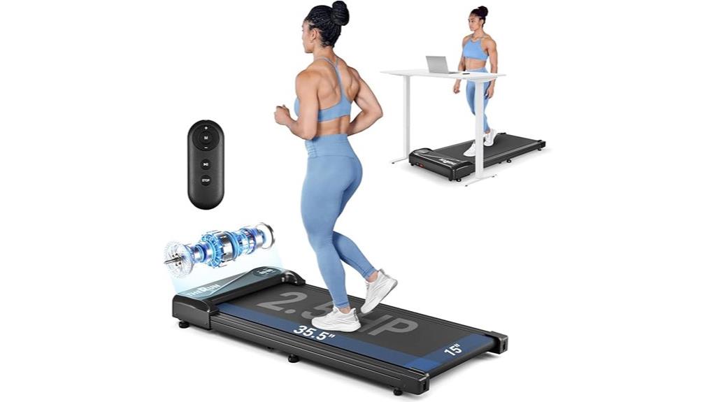 compact home office treadmill