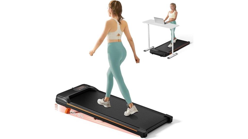 compact incline treadmill with remote