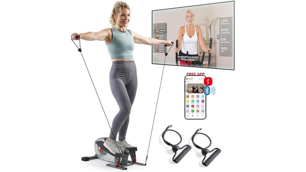 compact under desk elliptical