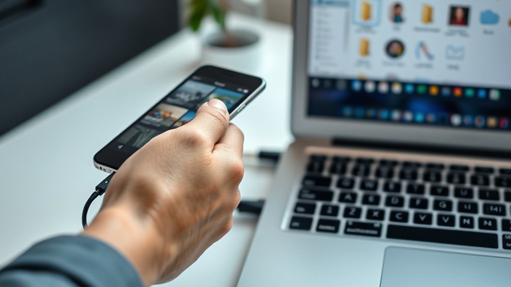 connect transfer browse backup