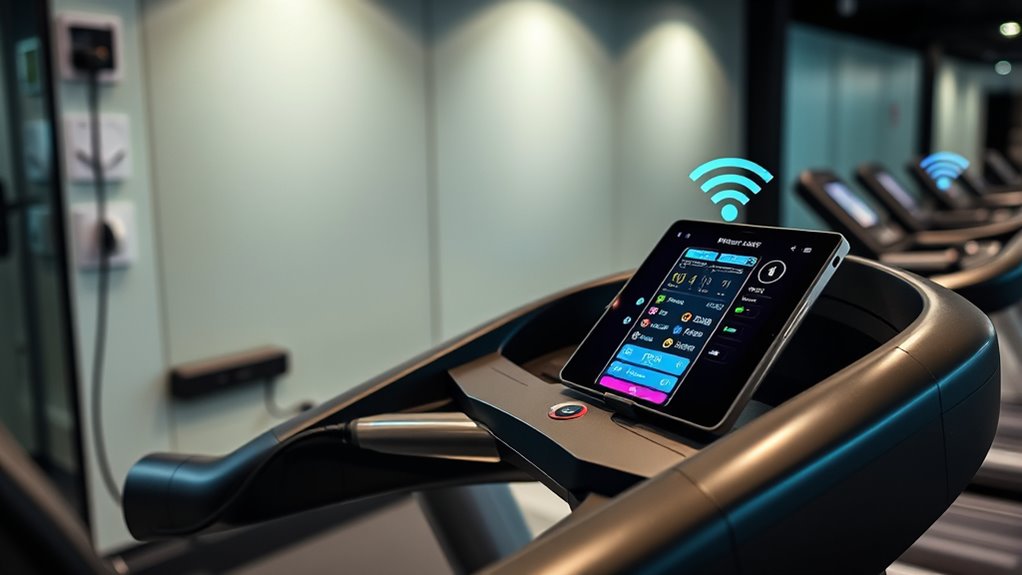 connected secure personalized workouts