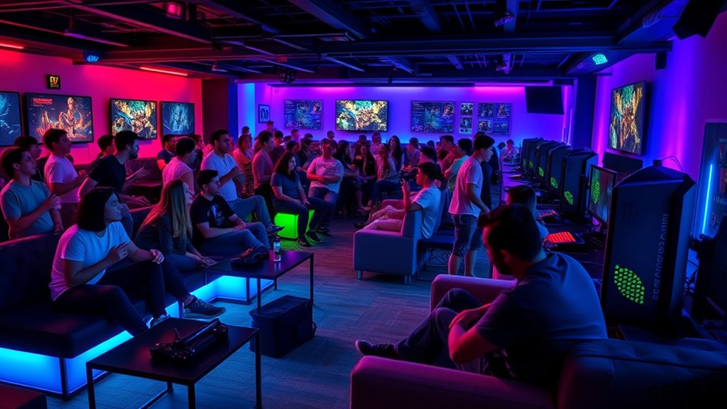 console gaming community features