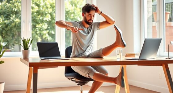 desk exercises for stay active