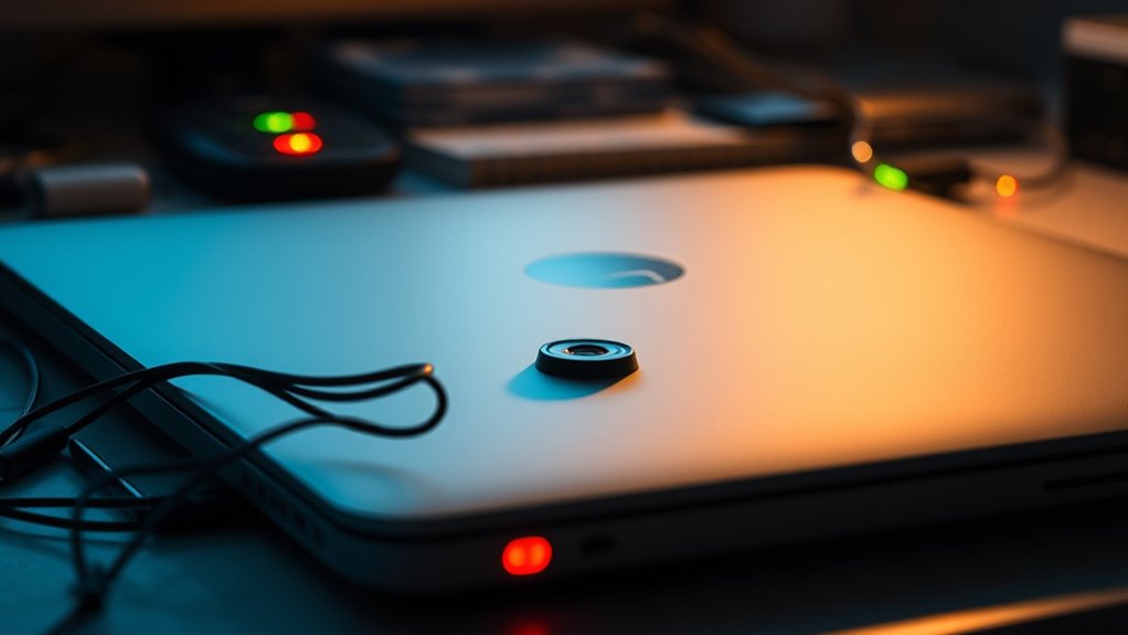 detect webcam hacking signs