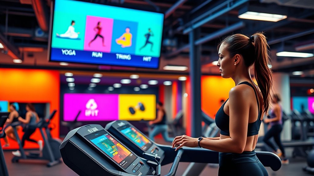 diverse fitness program options