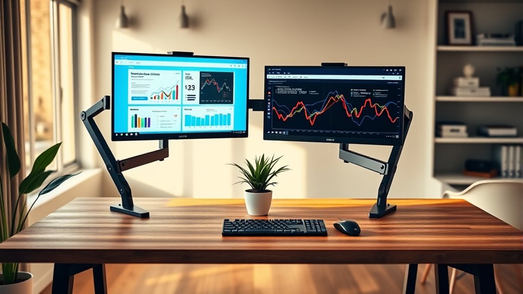 dual monitor home setup