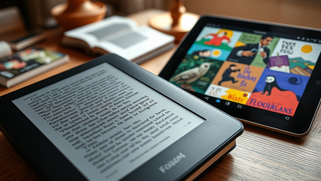 e ink screens long battery