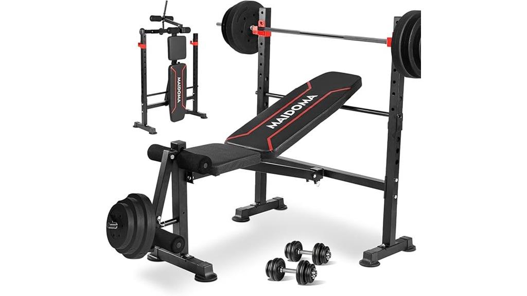 eight in one weight bench