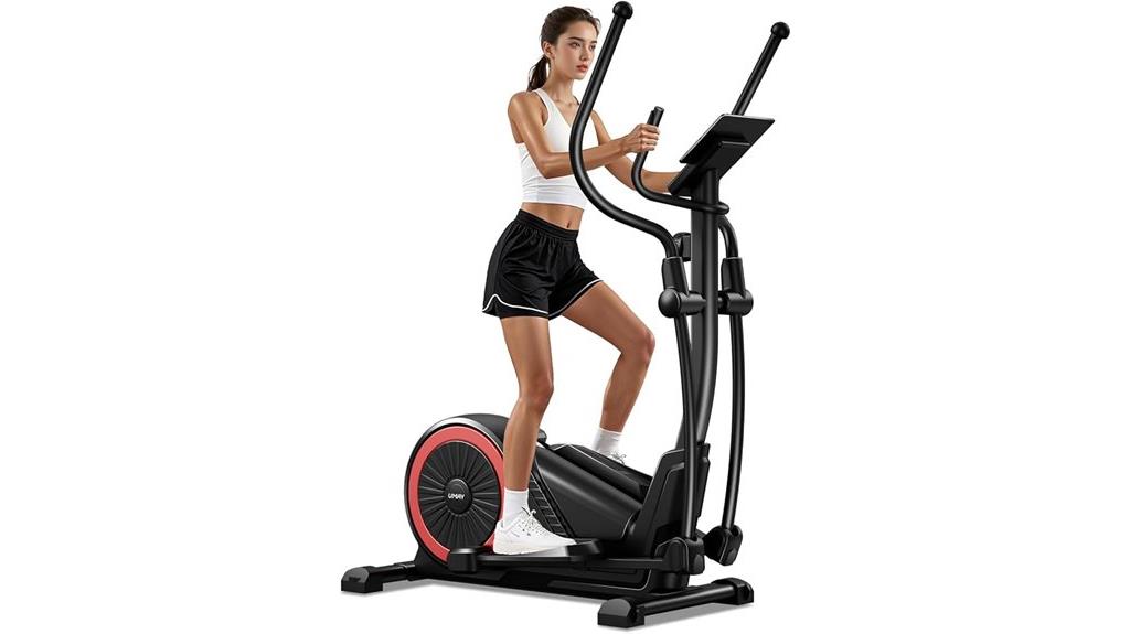 elliptical machine with lcd