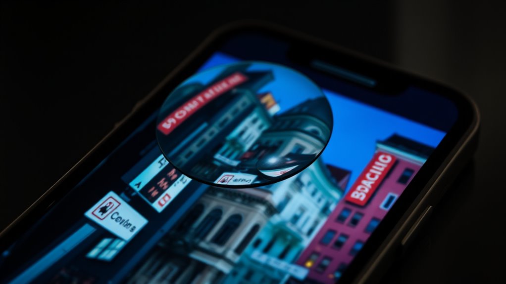 enable iphone magnifier tool