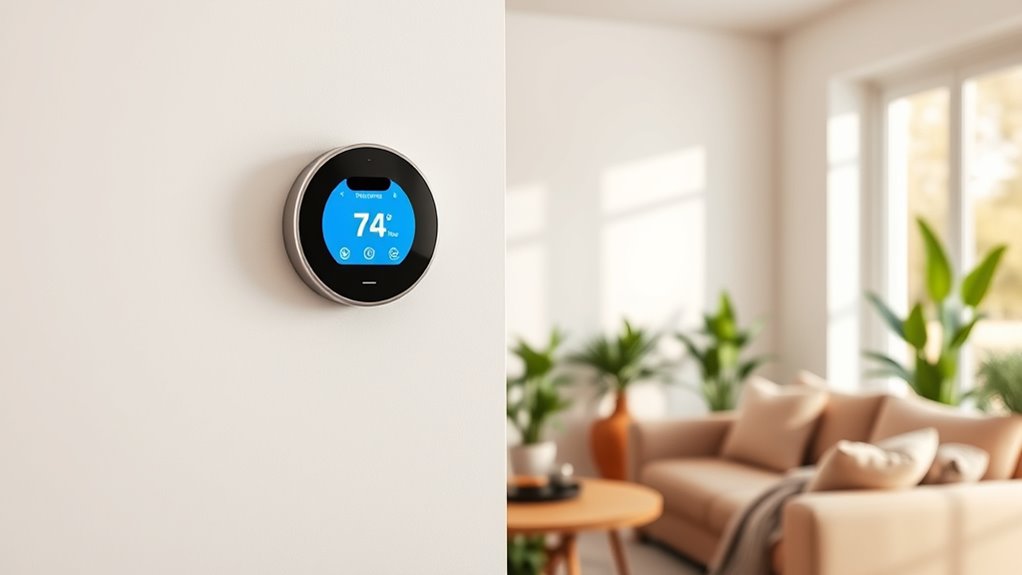 energy saving smart thermostats
