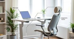 ergonomic home office tips