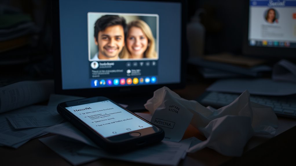 fake profiles emotional manipulation