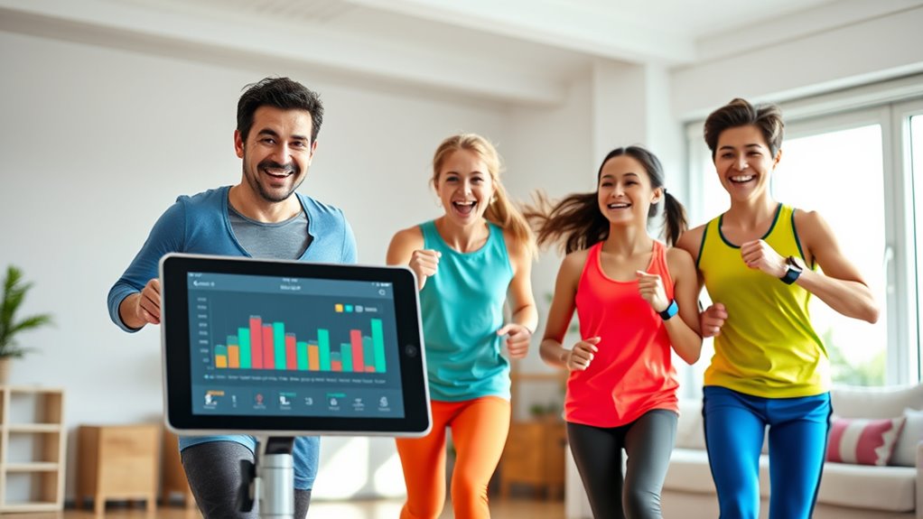 family fitness friendly competitions