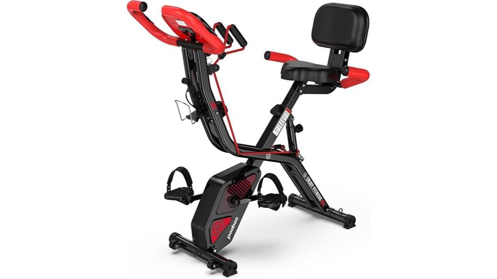foldable home gym bike
