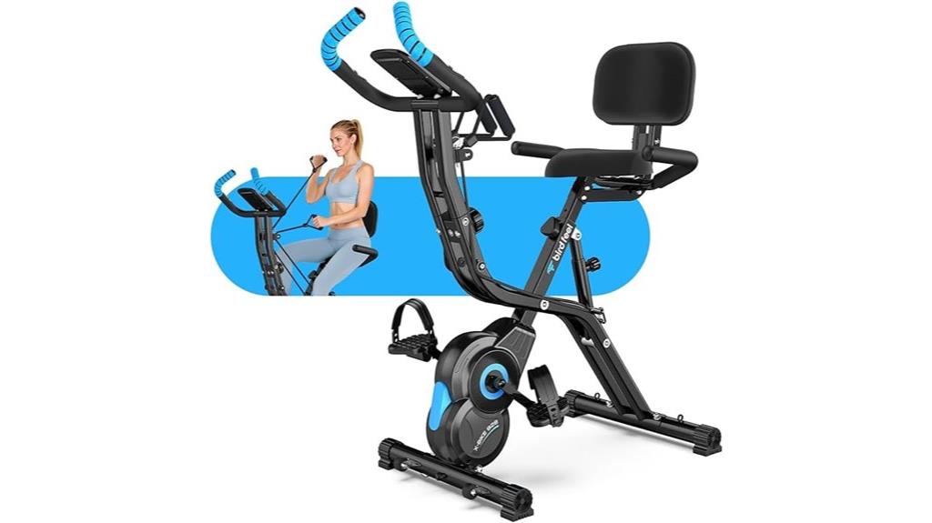 foldable magnetic resistance bike