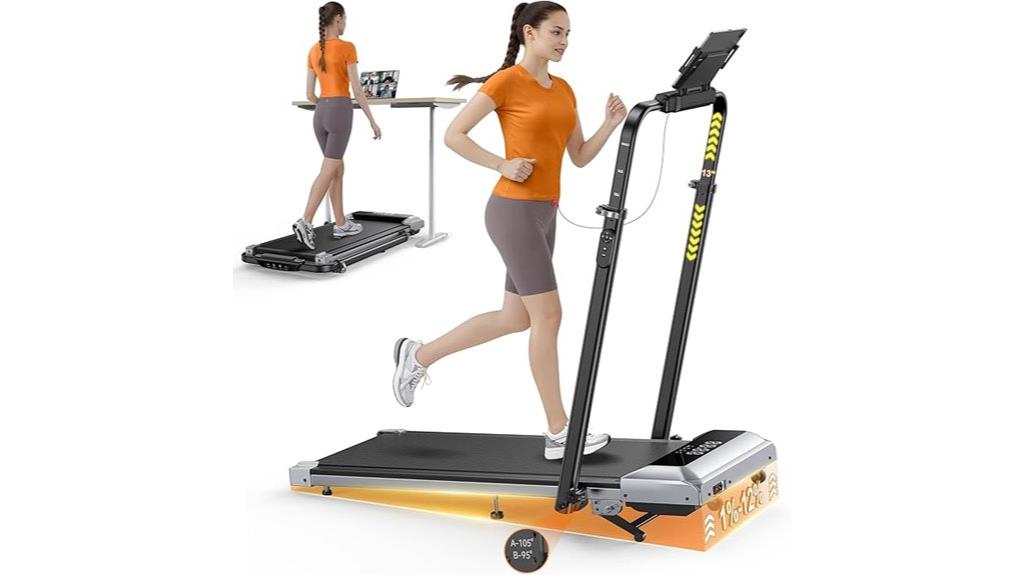 folding incline walking treadmill