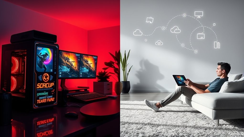 game subscriptions and hardware dependence