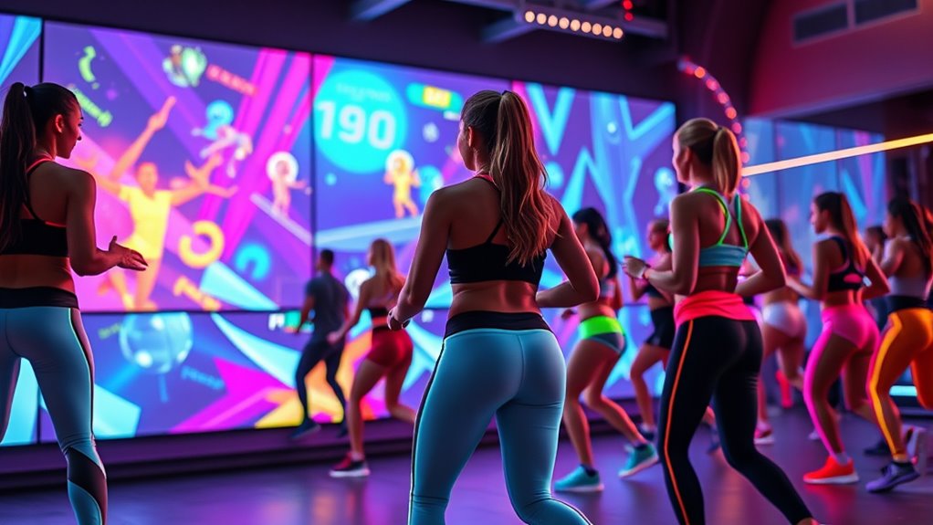 gamified immersive fitness experiences