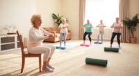 gentle senior exercise routine