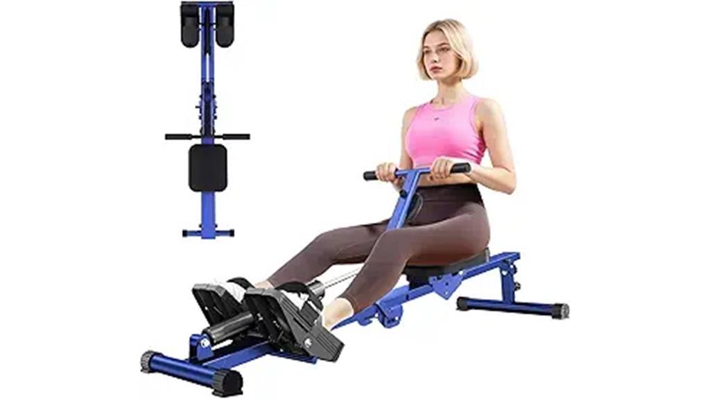 home adjustable resistance rowing