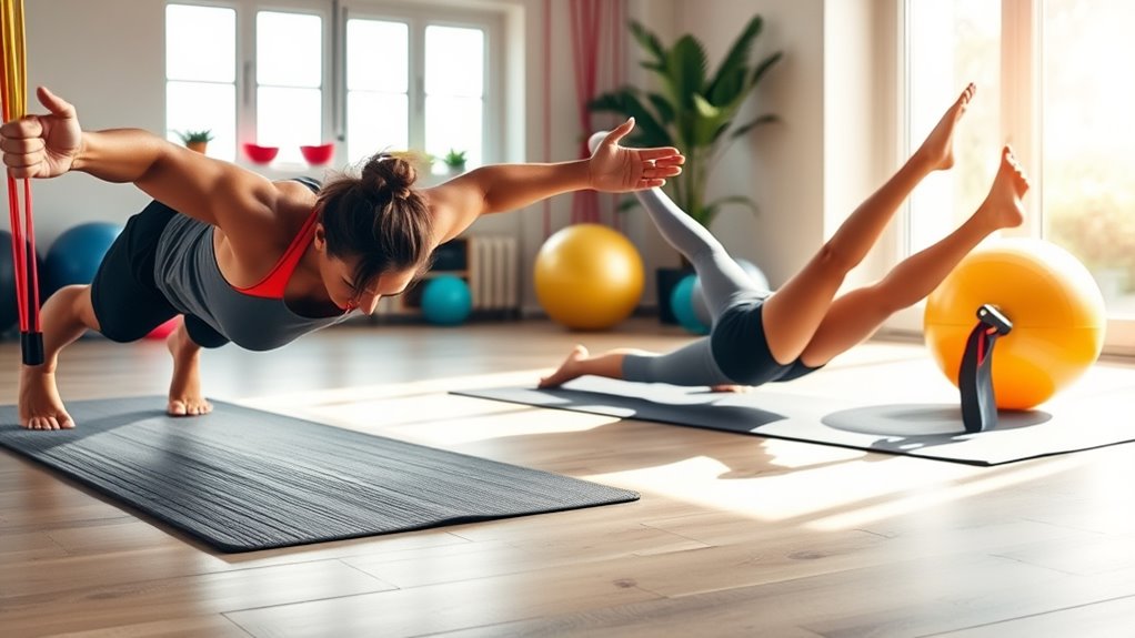 home core strength exercises