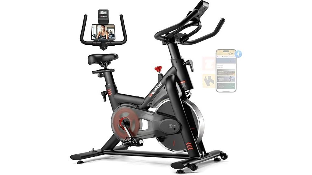home exercise bike with monitor