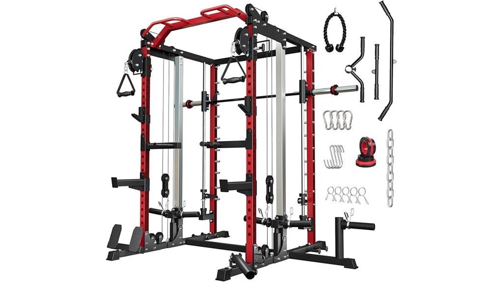 home gym power cage