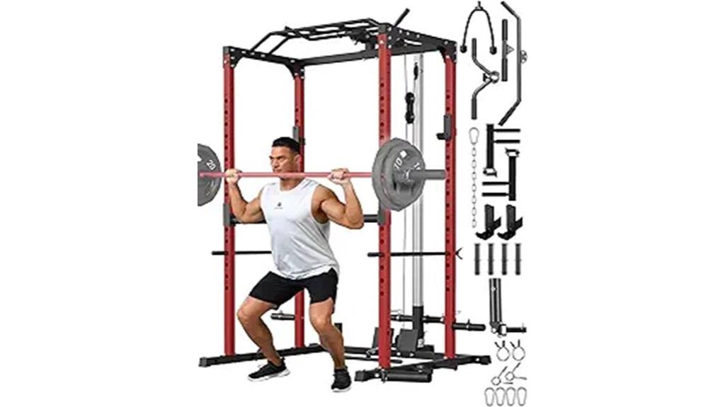 home gym power cage